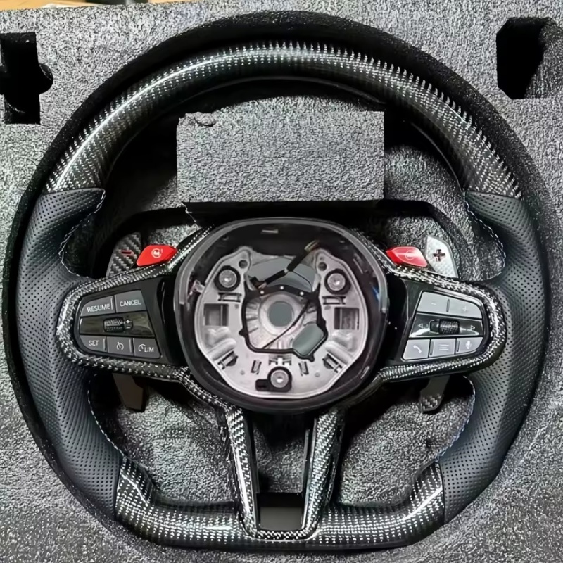 Car Accessories Essentials - Volante de Carro em Fibra de