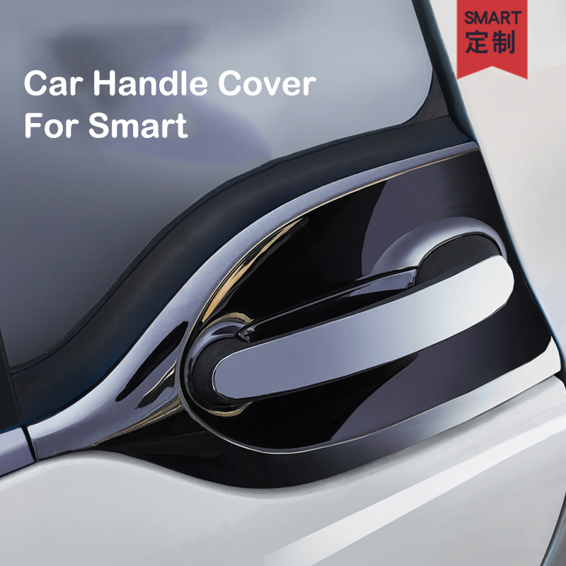 Car Door Handle Protector - 6 pçs de aço inoxidável maçaneta