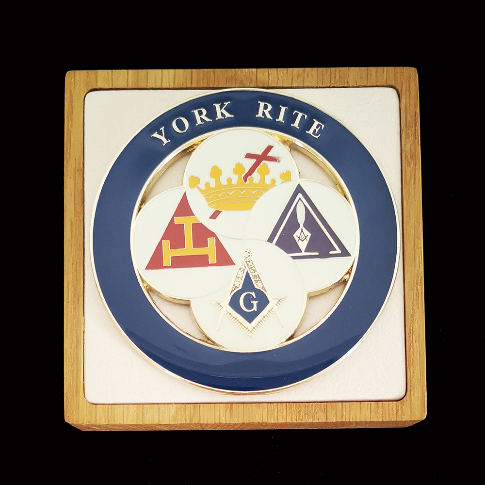 Car Accessories York - Emblema do carro masonic emblema york