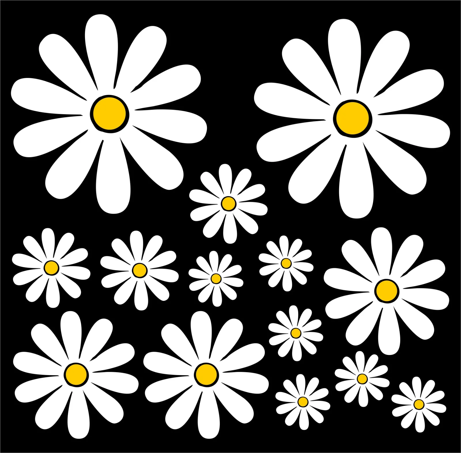 Car Accessories On Amazon - 15cm margarida exterior bonito, adesivos personalizados