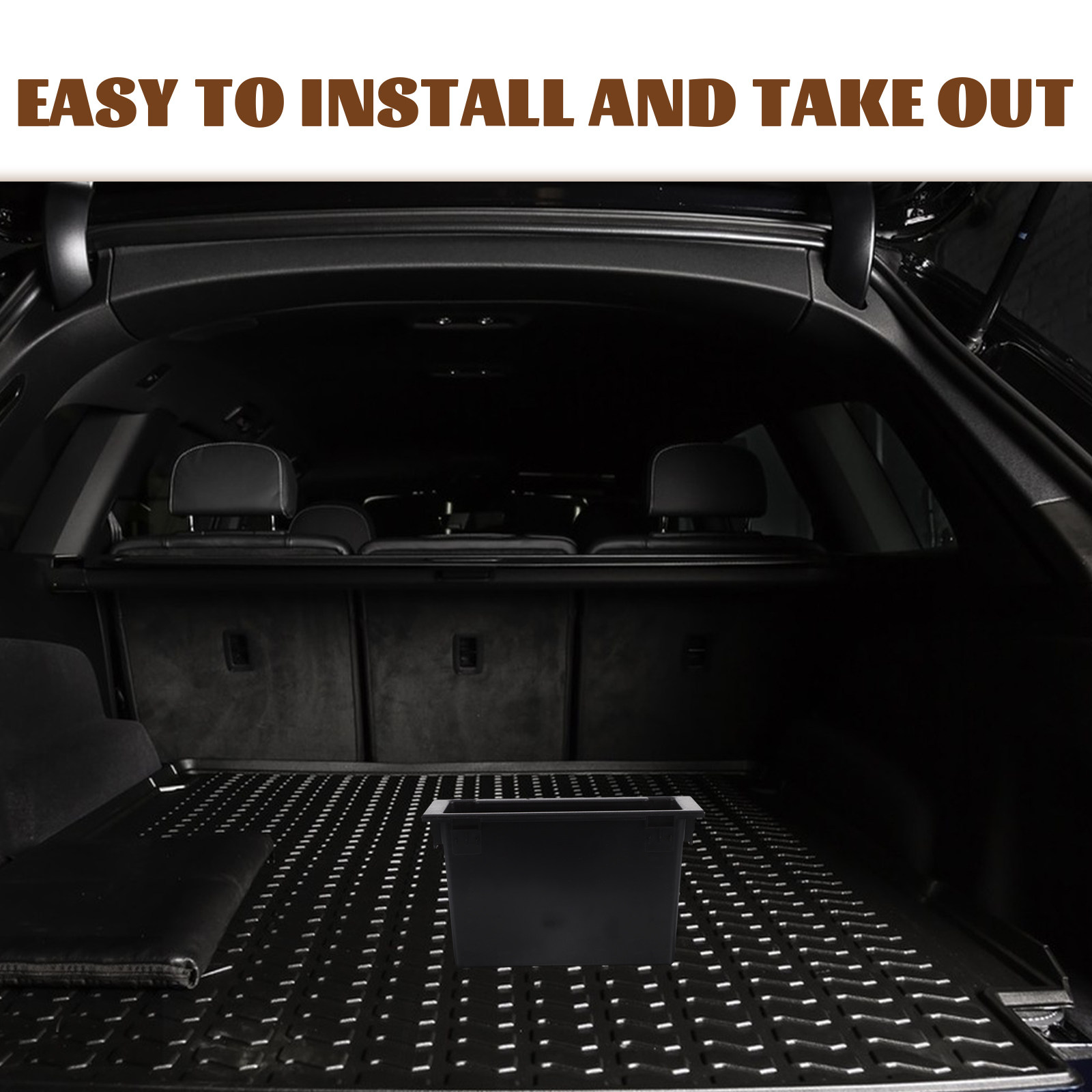 Car Trunk Organizer - Caixa de Armazenamento para Painel de