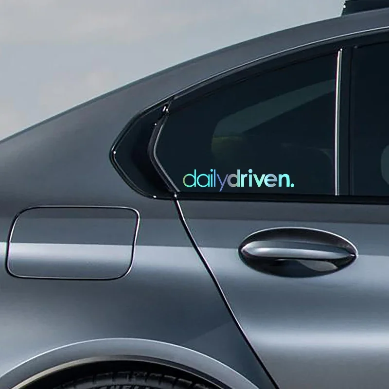 Car Accessories On Amazon - PVC Cartoon Daily Driven Window Decal,