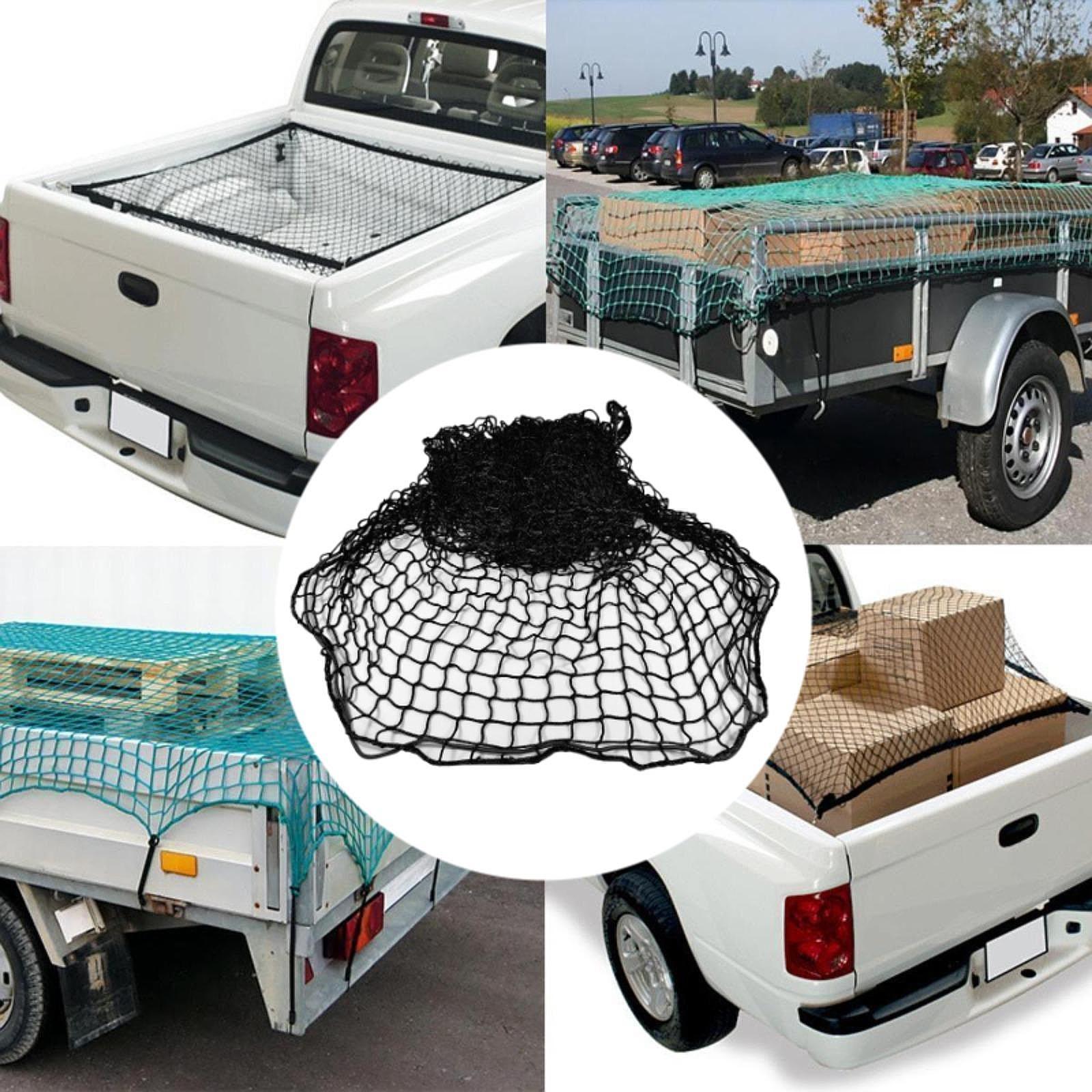 Car Trunk Organizer - Rede de Carga de Malha Preta