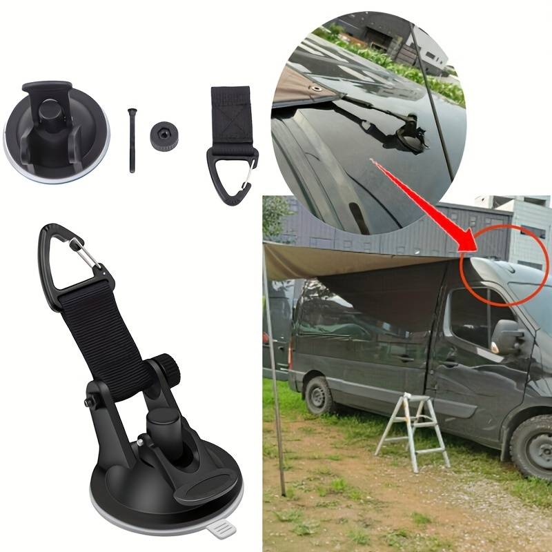 Car Accessories Inside - 4 pçs motorhomes carro ventosa âncora