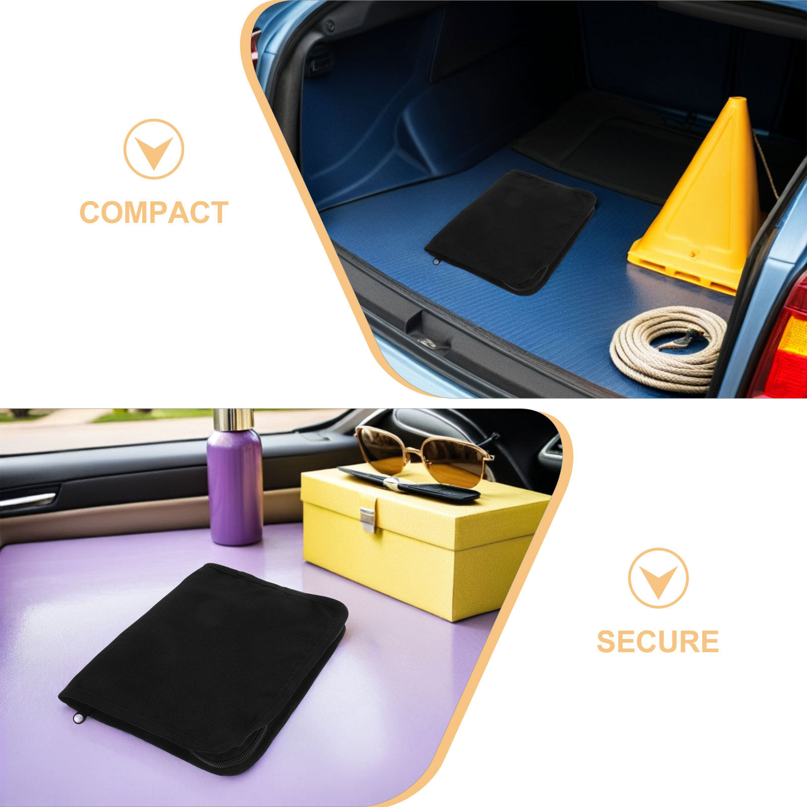 2 unidades de organizador de d - Car Trunk Organizer avaliação e preço