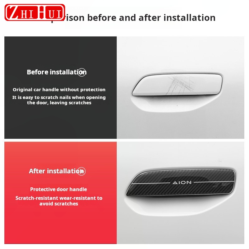 Para GAC AION UT 2025 2026: Ac - Car Door Handle Protector avaliação e preço