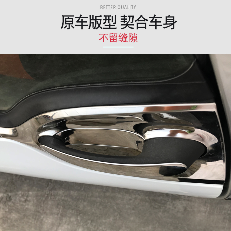 6 pçs de aço inoxidável maçane - Car Door Handle Protector avaliação e preço