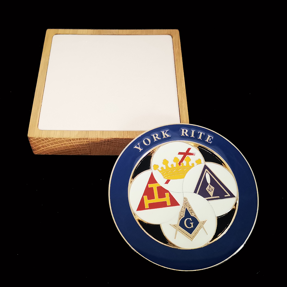 Emblema do carro masonic emble - Car Accessories York avaliação e preço