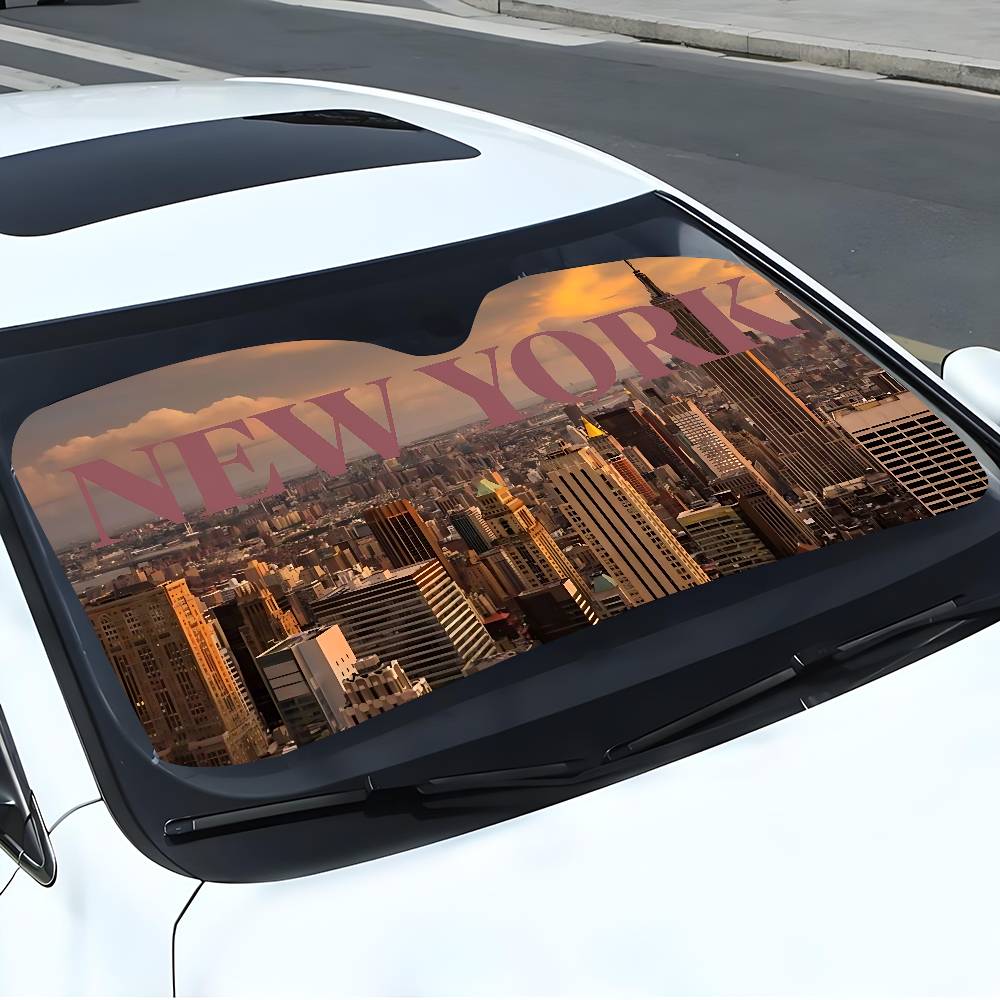 Protetor Solar para Carro com  - Car Accessories York avaliação e preço