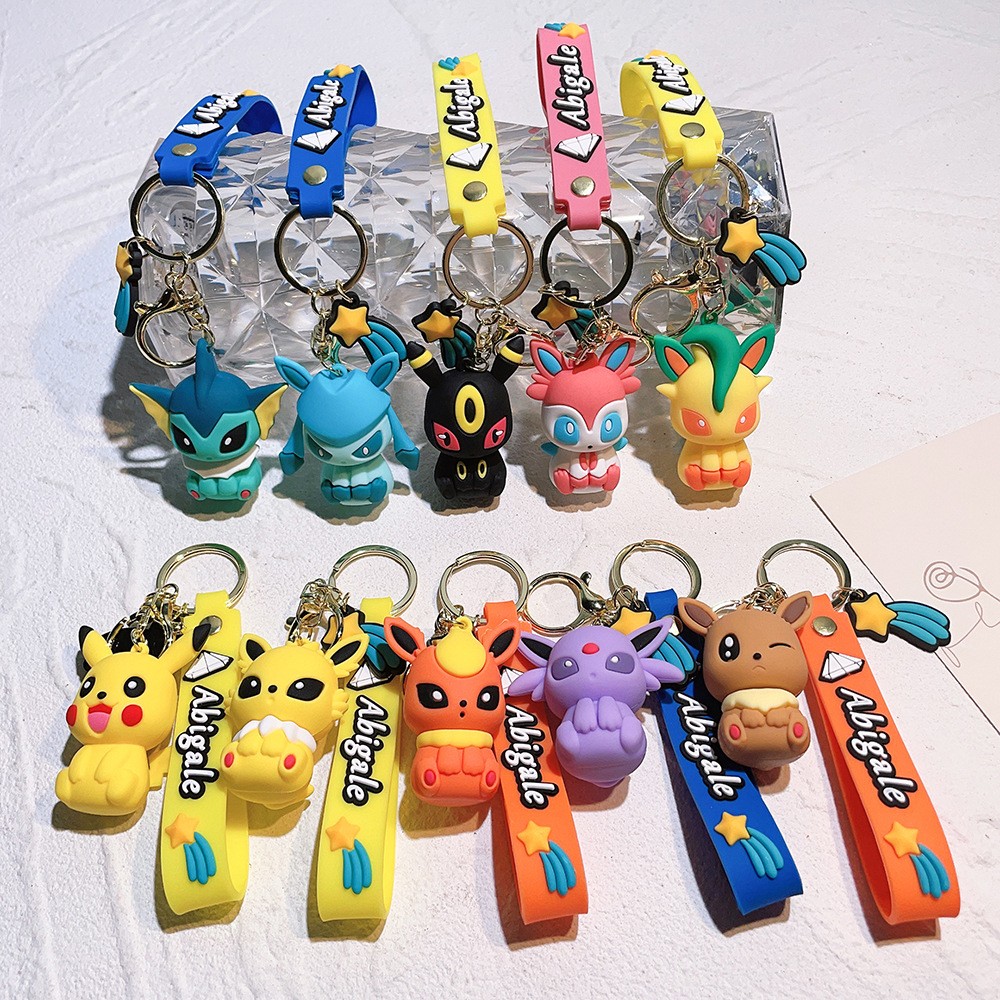 Chaveiro de Evolução do Eevee  - Car Accessories Under 100 avaliação e preço
