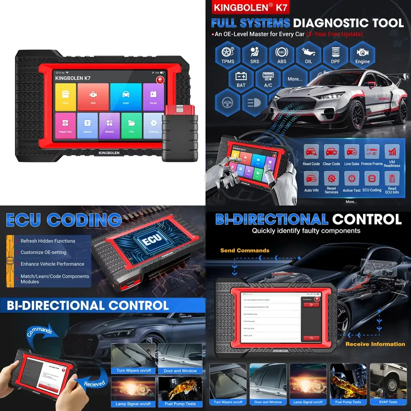 Scanner Automotivo Kingbolen K - Obd2 Scanner avaliação e preço