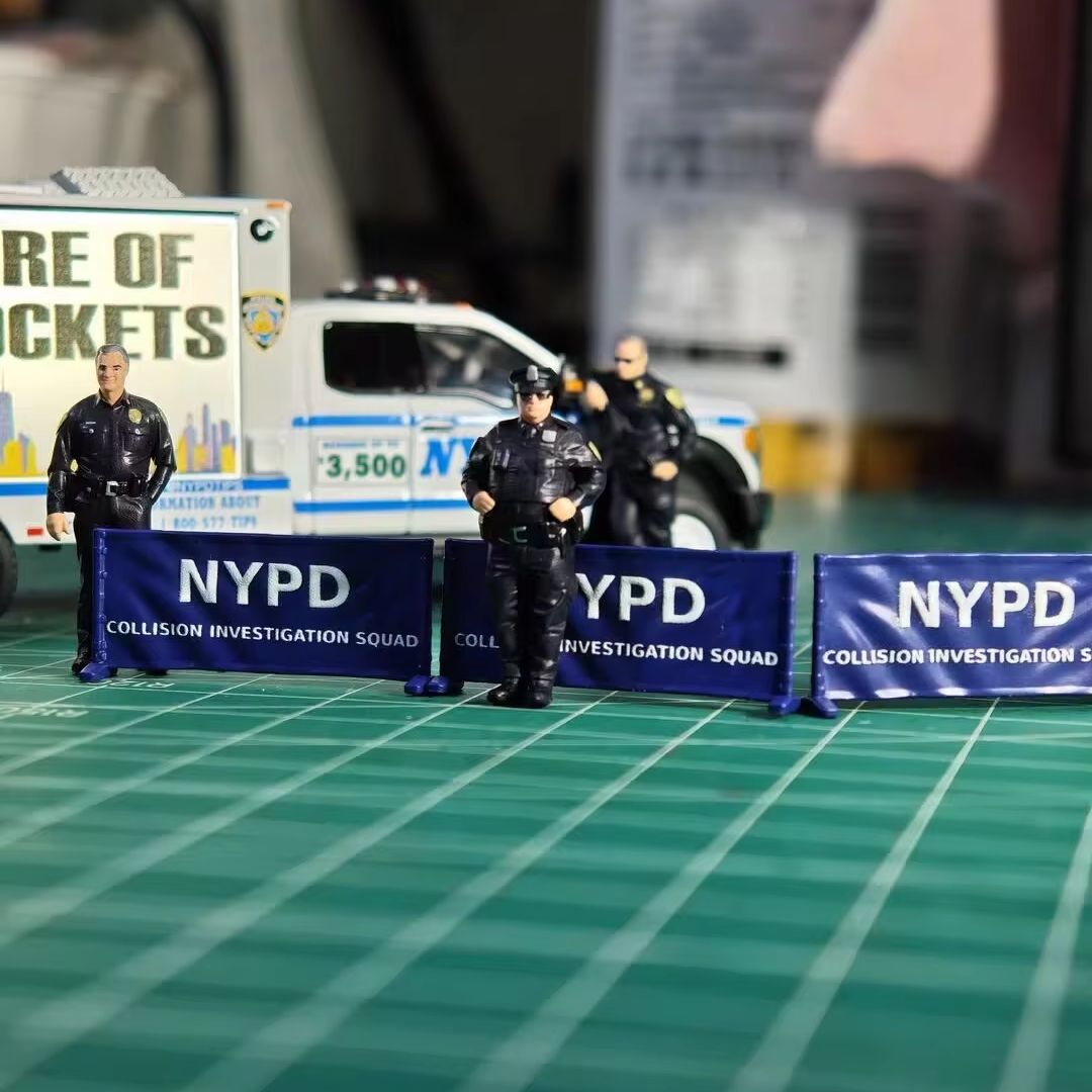 1/64 Departamento de Polícia d - Car Accessories York avaliação e preço